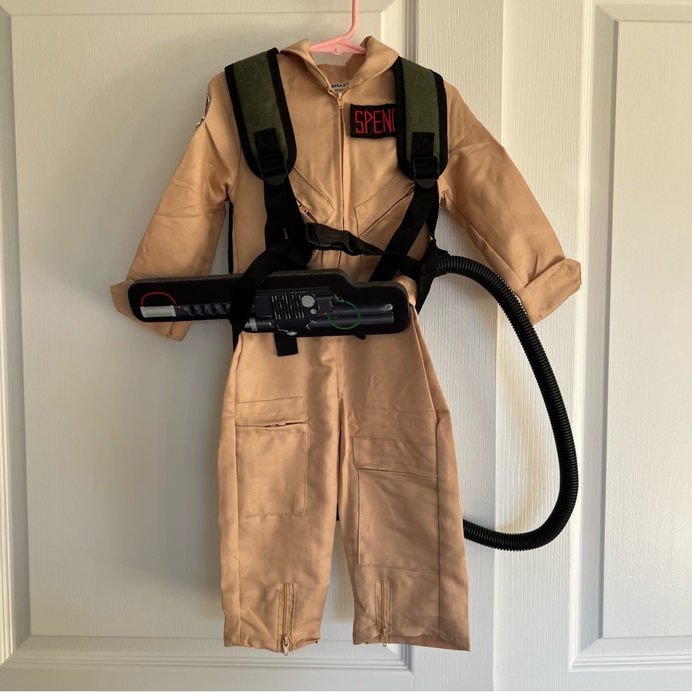 Ghostbusters Deluxe Halloween Costume Size 18+months - 2T plus Proton Pack NWT - Picture 5 of 13